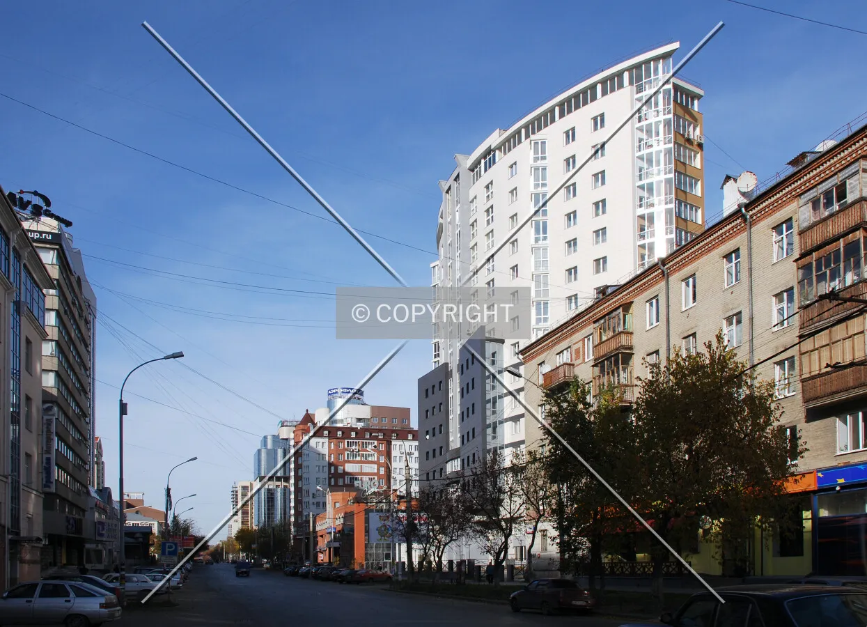 Looking from Kyubysheva Street