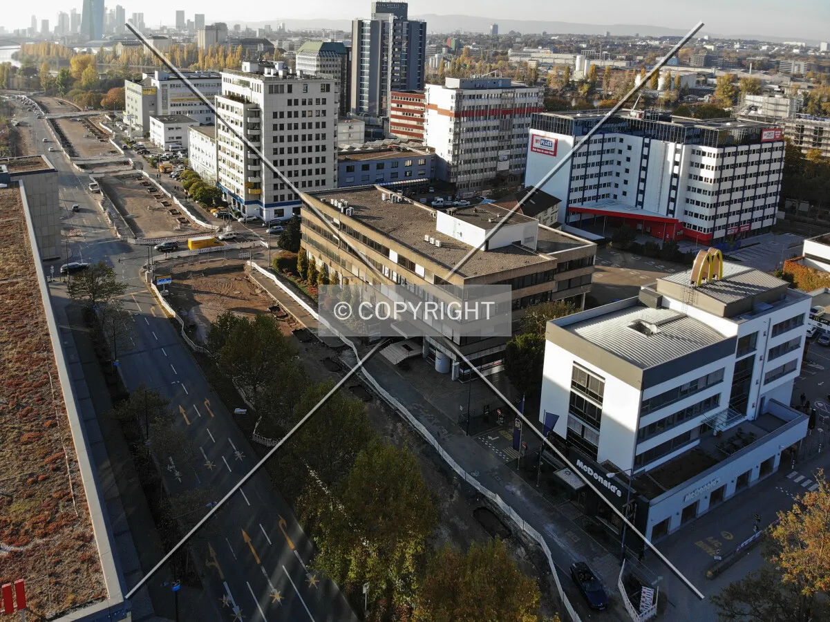 Buildings at Offenbach-Kaiserlei