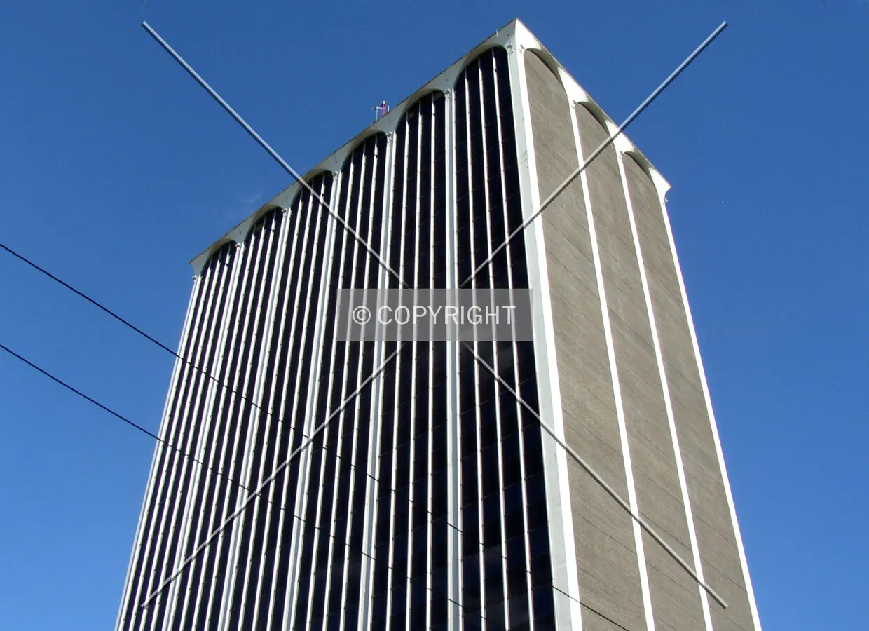 Looking up the northwest corner from across West 4th Street