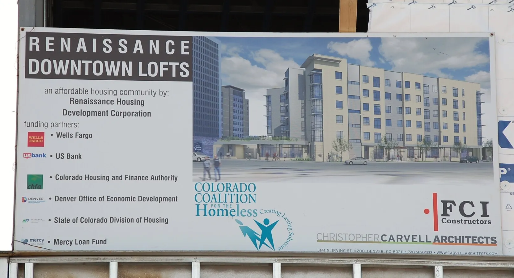 Project signage