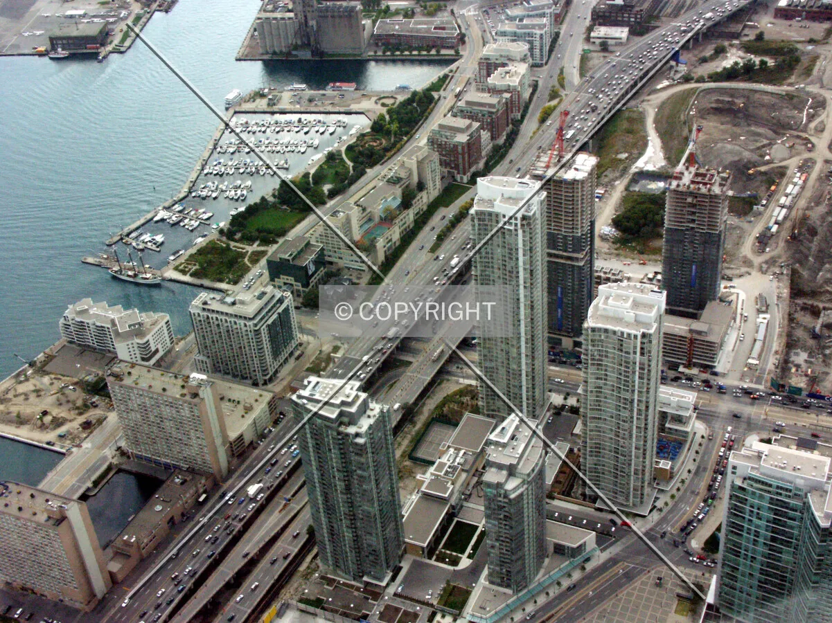 View from CN Tower Skypod