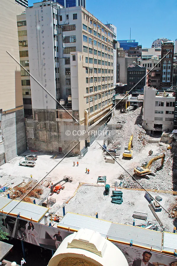 View of the site