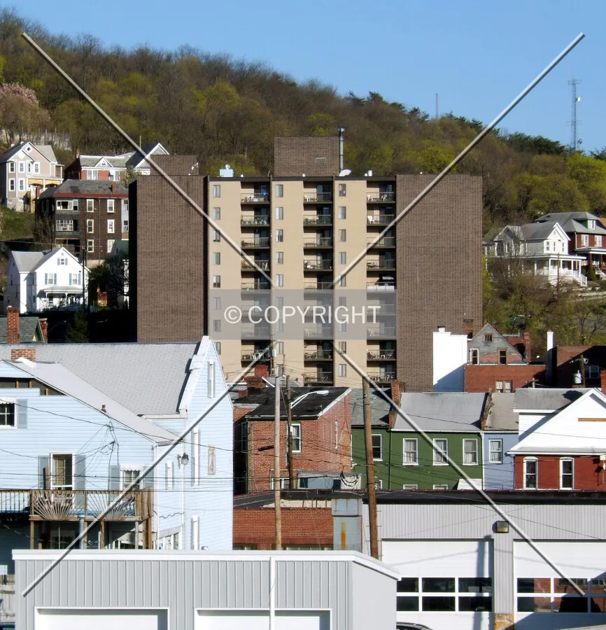 View from the northwest