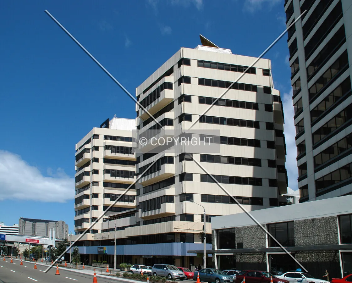 View along Jervois Quay