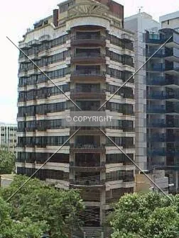 Seen from another building