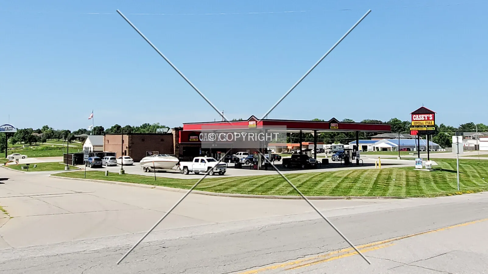 Northeast view; July 11, 2020