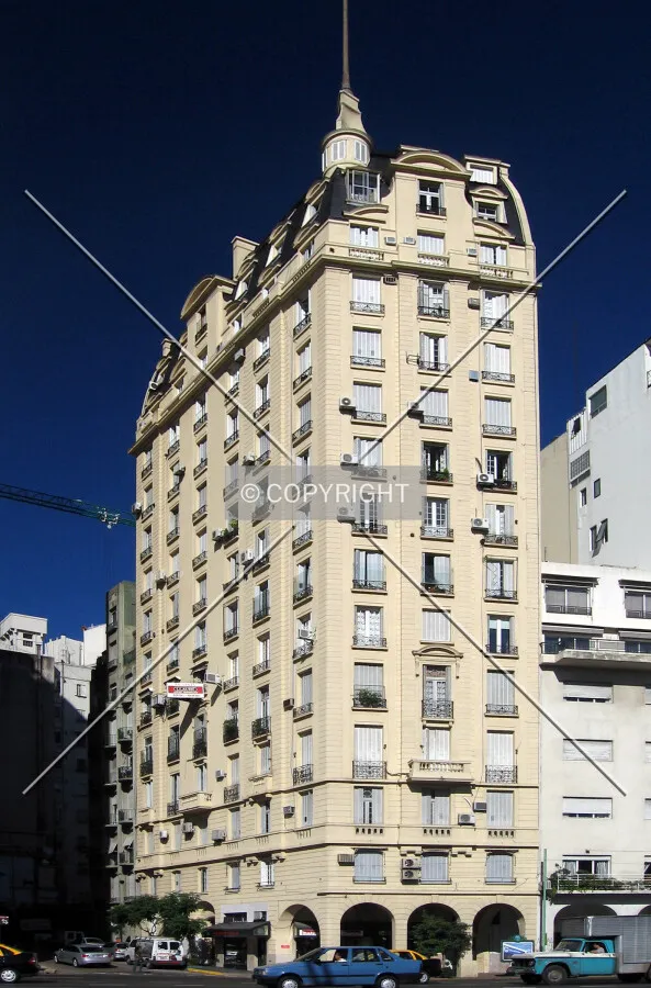 View from Libertador Avenue