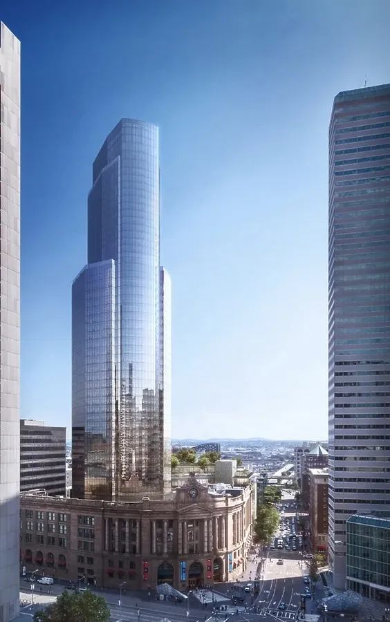 Rendering of the proposed tower