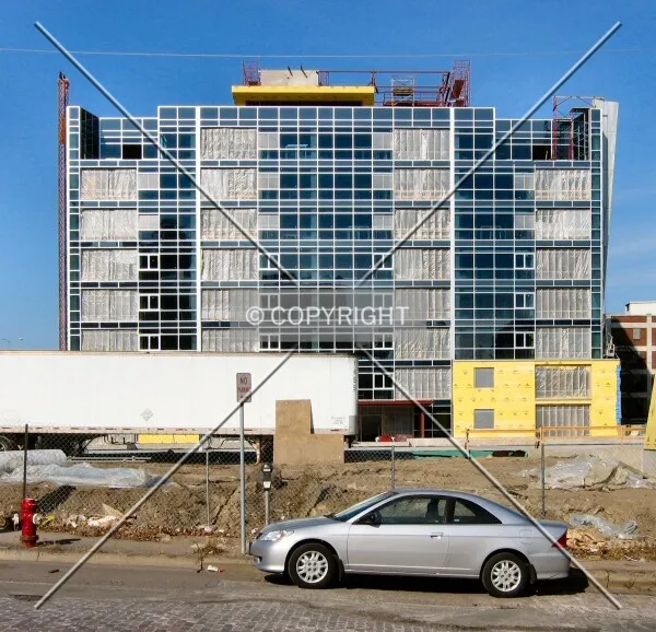 View to the northwest from across 5th Avenue North
