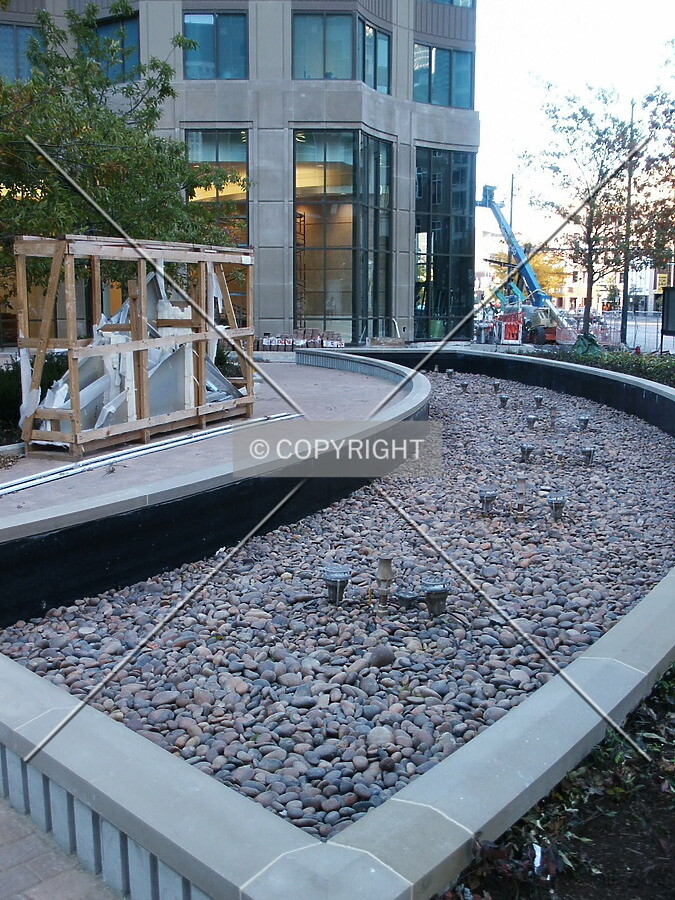 Unfinished fountain