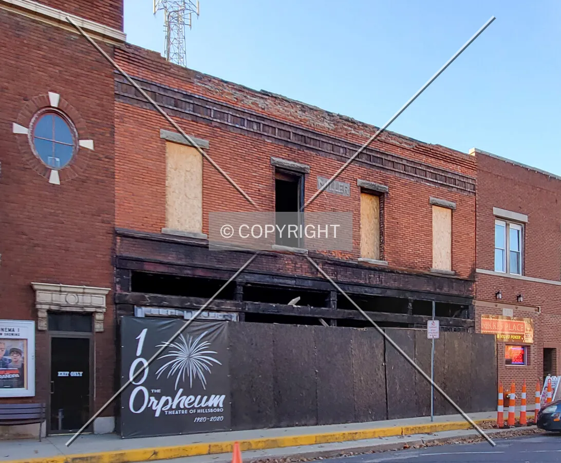 Southwest view; November 15, 2020