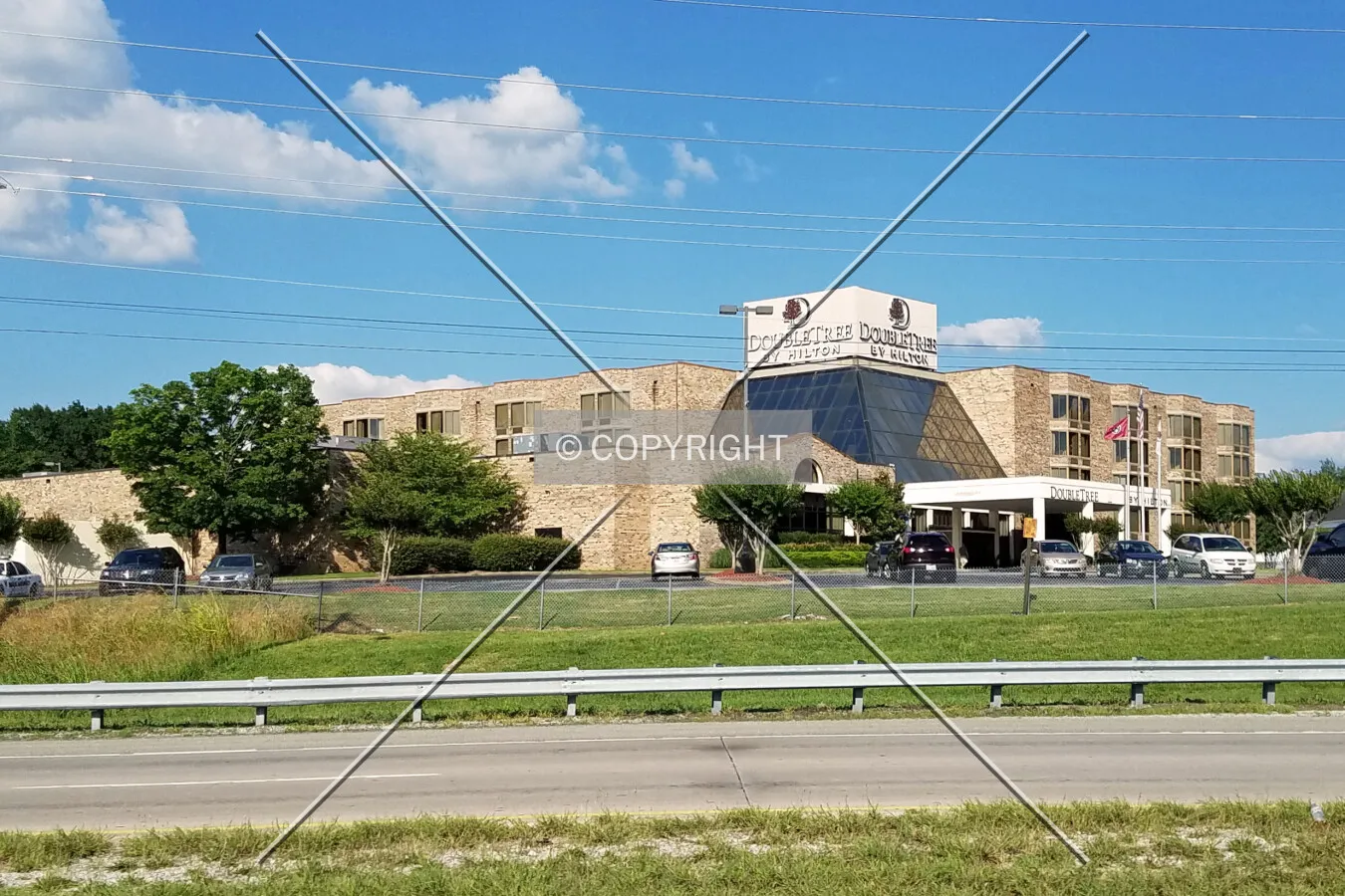 View from the west; June 10, 2017