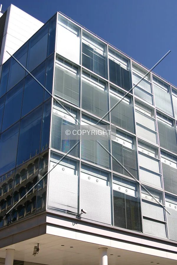 The façade from Grays Inn Road