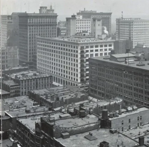 Vintage view from the southwest dated 13 June, 1913