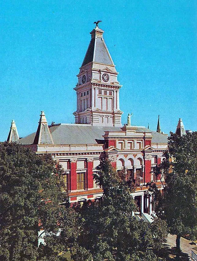 Vintage view from the southeast