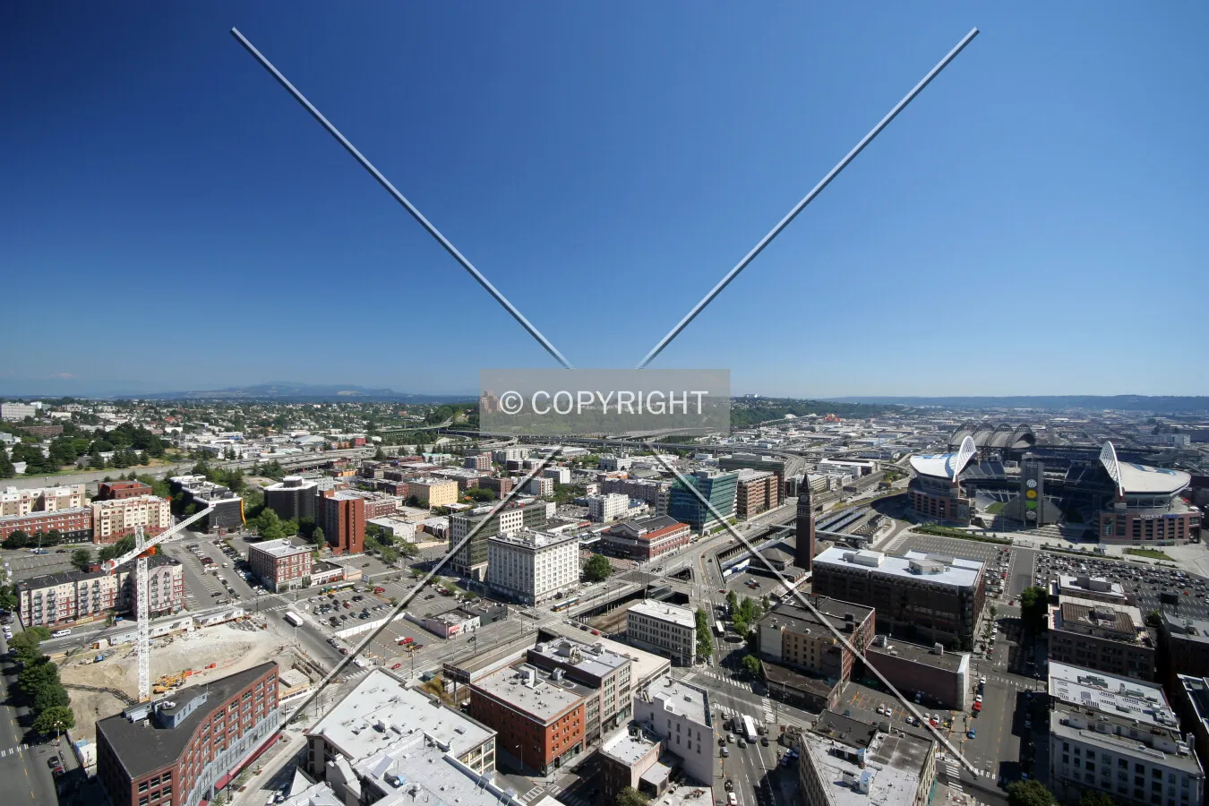 As seen from Smith Tower