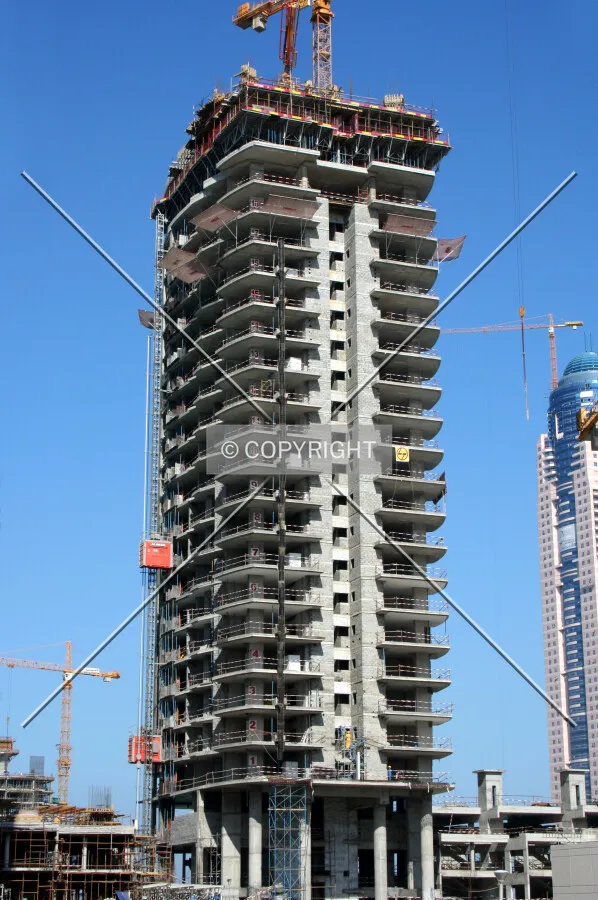 Full height view of the tower
