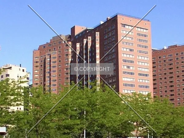 South and east façades