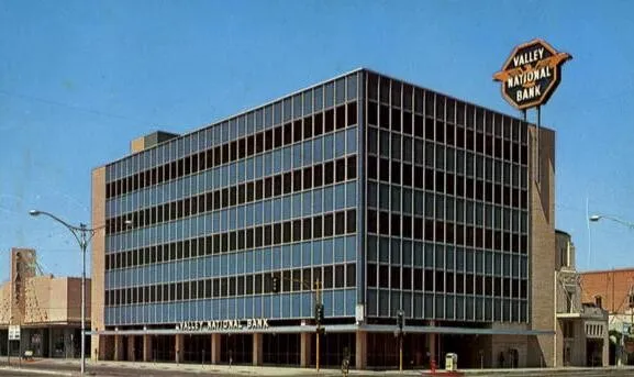 Vintage view from the southwest