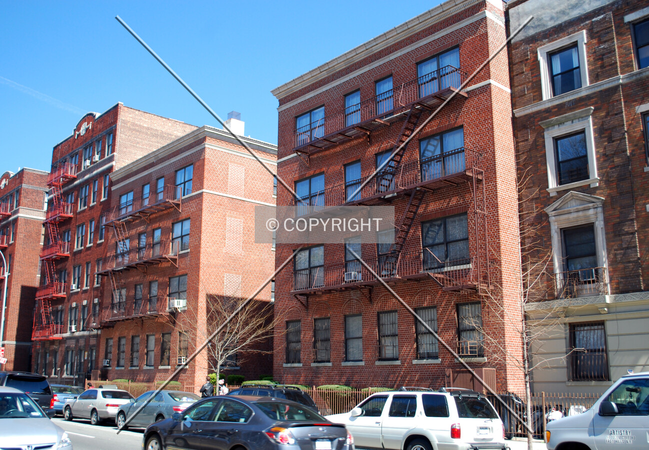 Viewed along Ocean Avenue