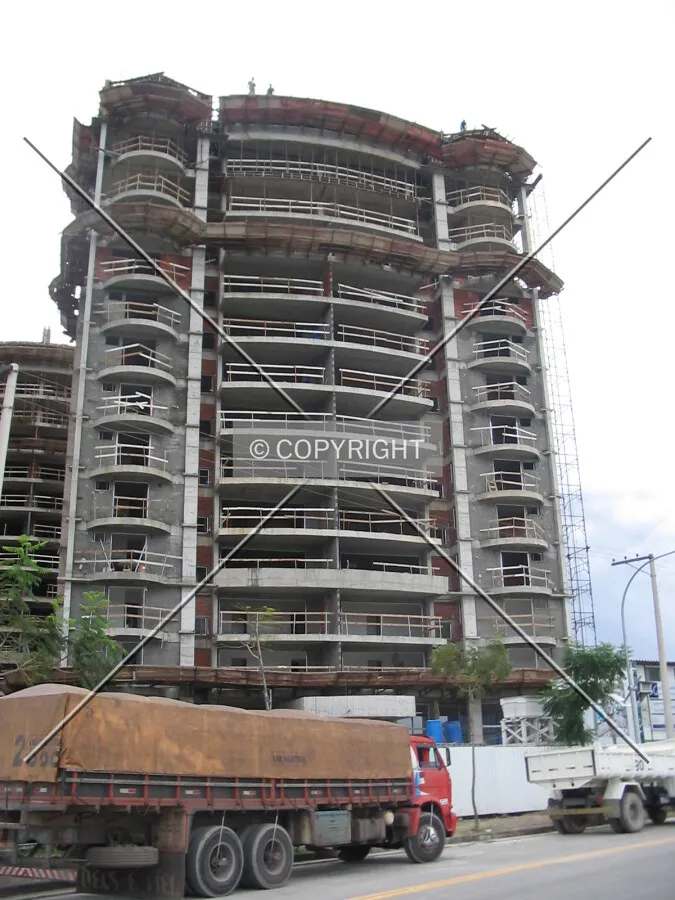 During the construction of the 14th floor