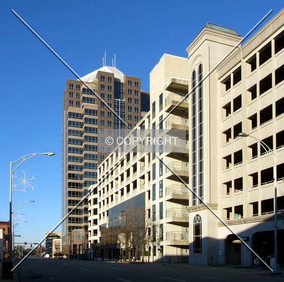 View from the southwest on Greene Street