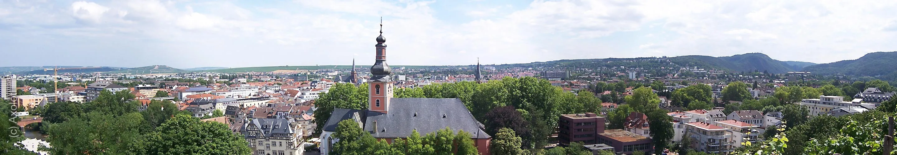 Panorama of Bad Kreuznach