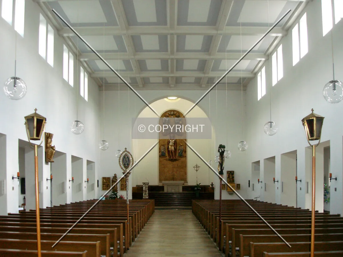 Nave, looking east