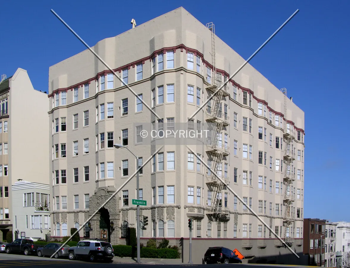 From across Broadway to the southeast