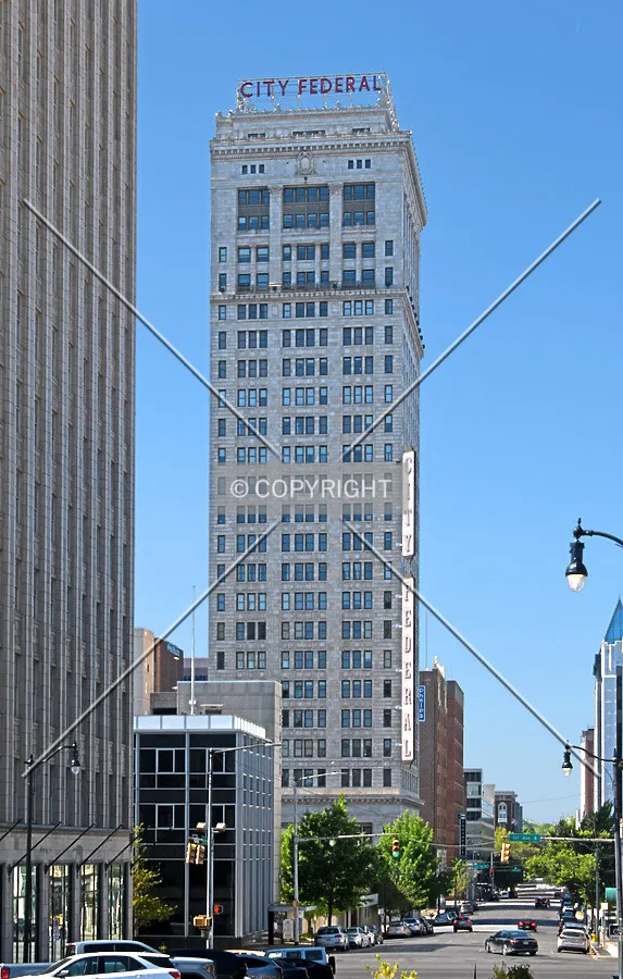 View from the southeast