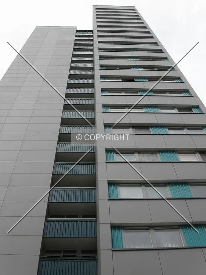 Look up view from the side