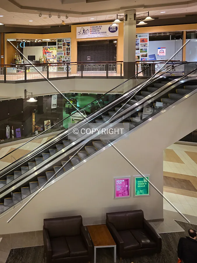 Interior at night; January 3, 2025