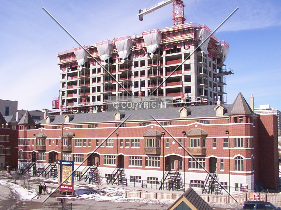 View from the pedestrian bridge