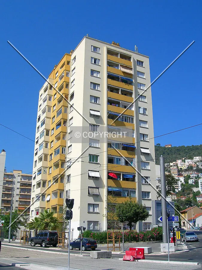 Northeast view from Boulevard Virgile Barel