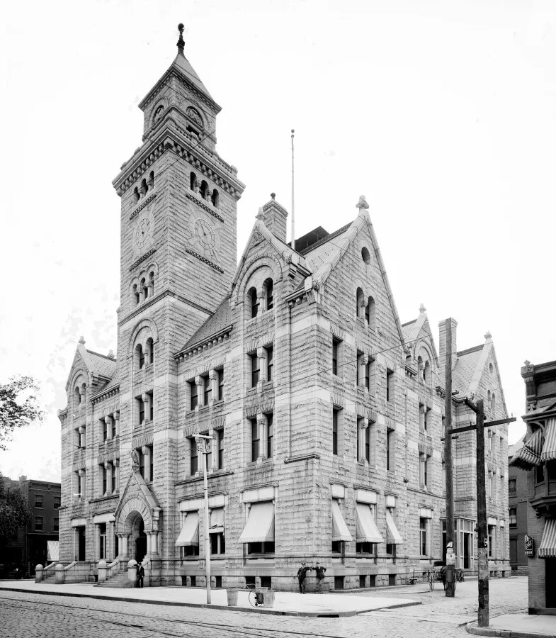 View from the southwest
