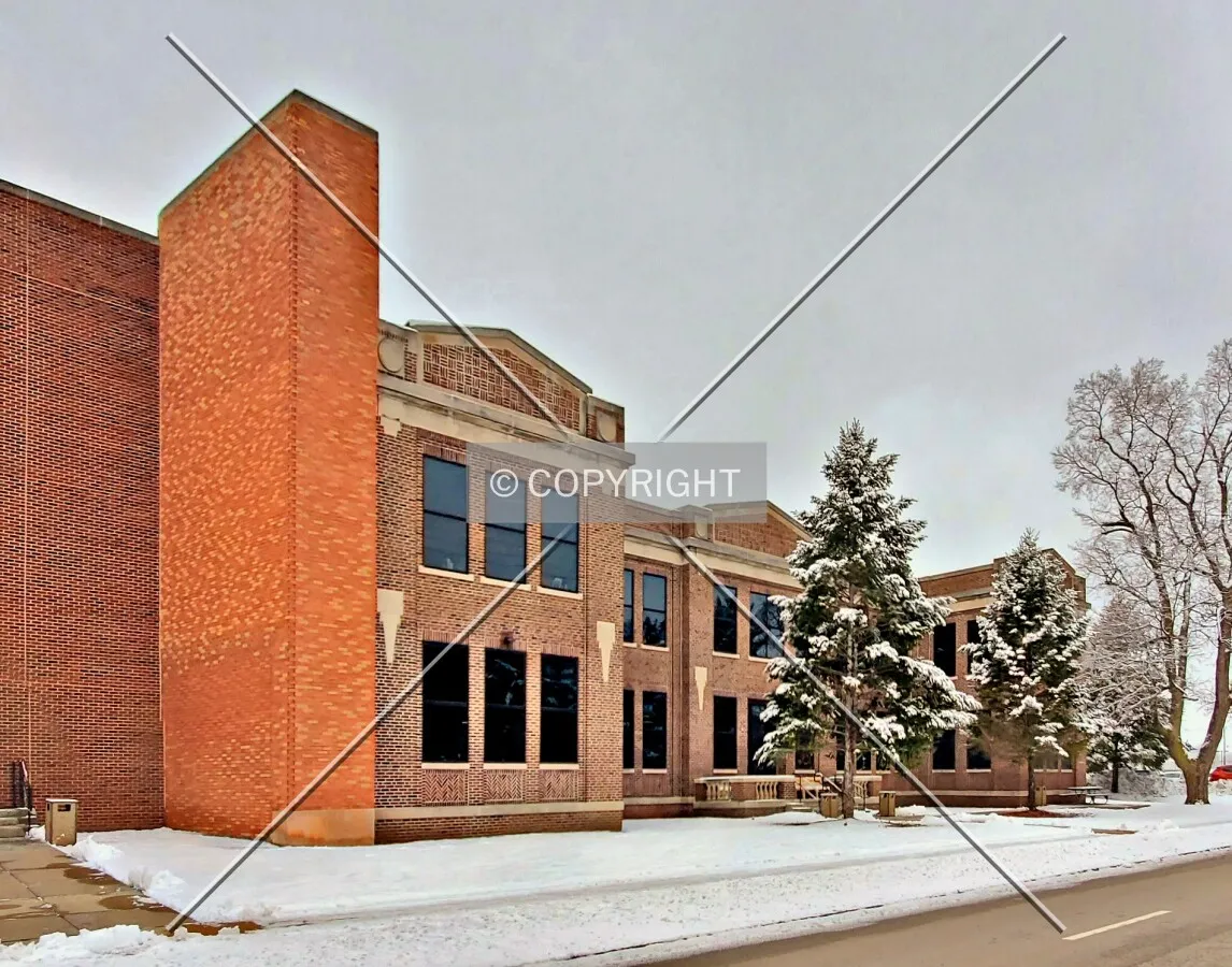 Southeast view; February 13, 2020
