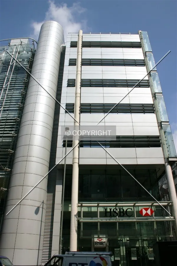 View of the façade from South Place