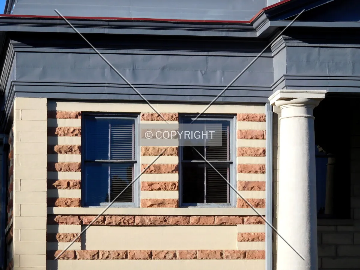 Southern façade detail