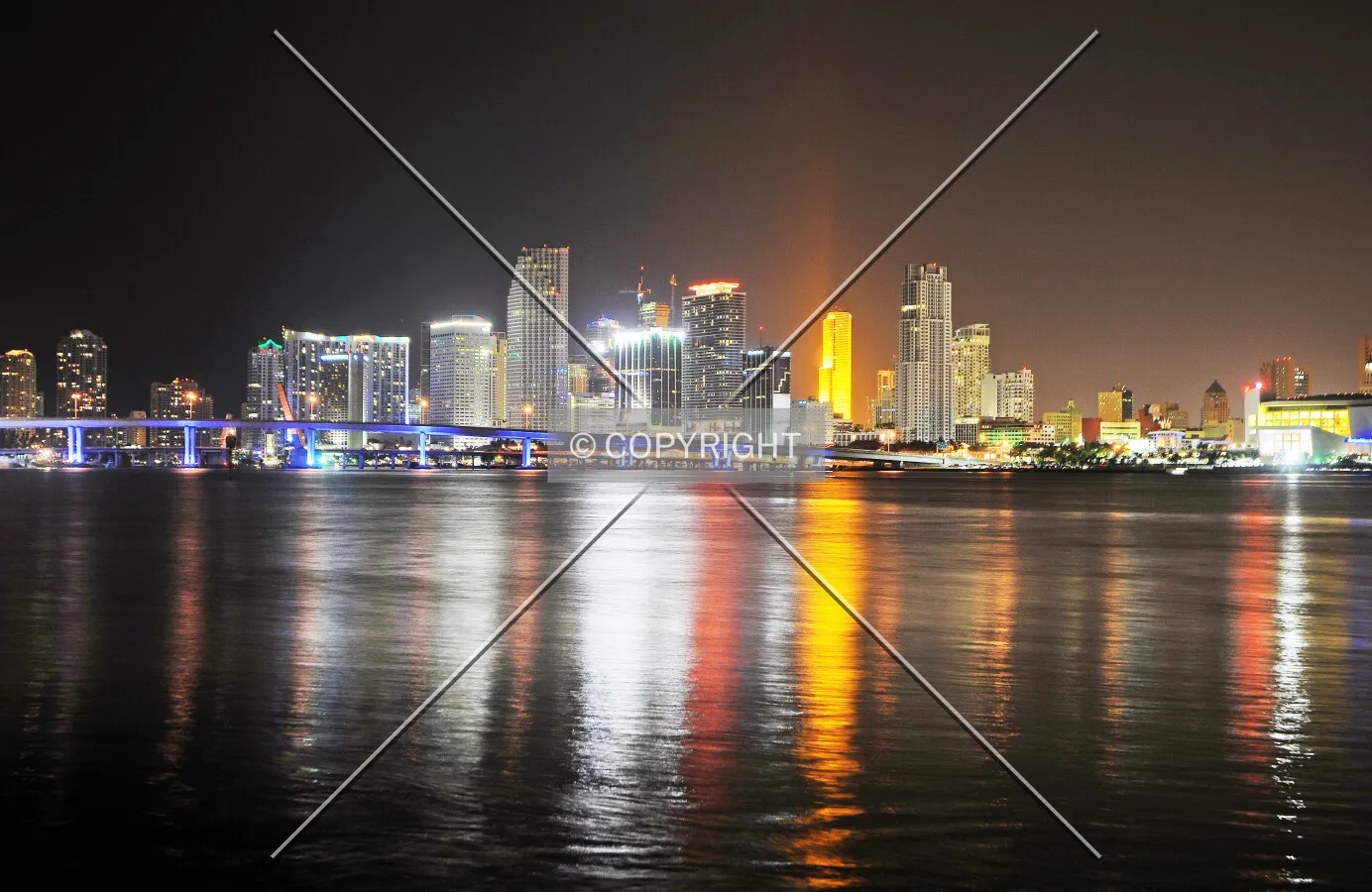 View of the skyline from Watson Island