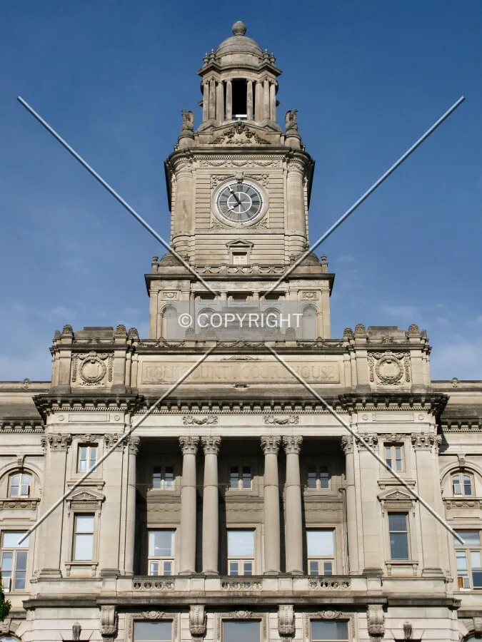 Looking up from 5th Street