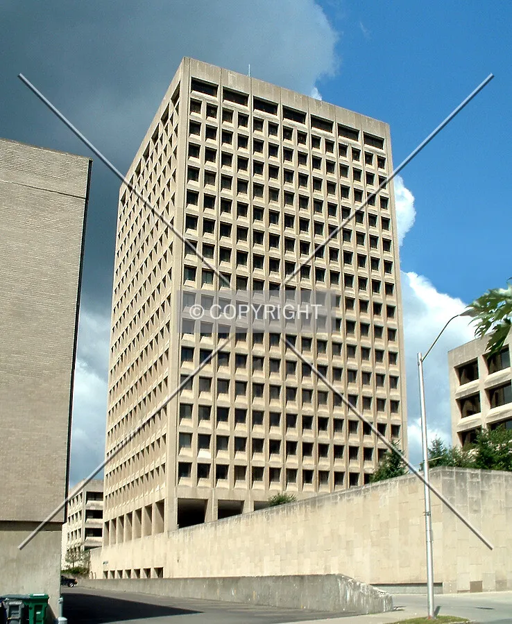 View from the southeast