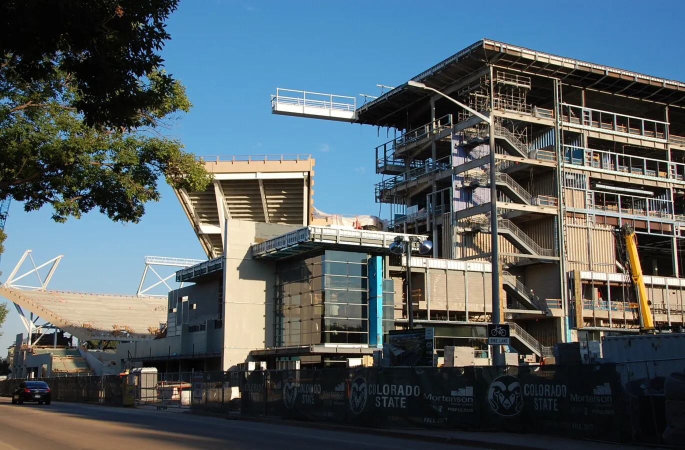 View from the northwest