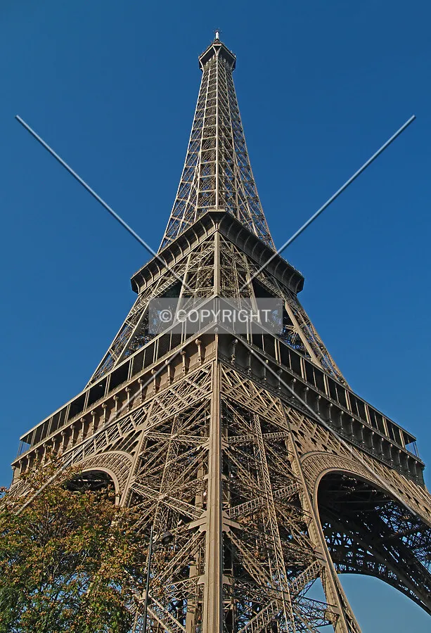 Looking up from the southeastern corner