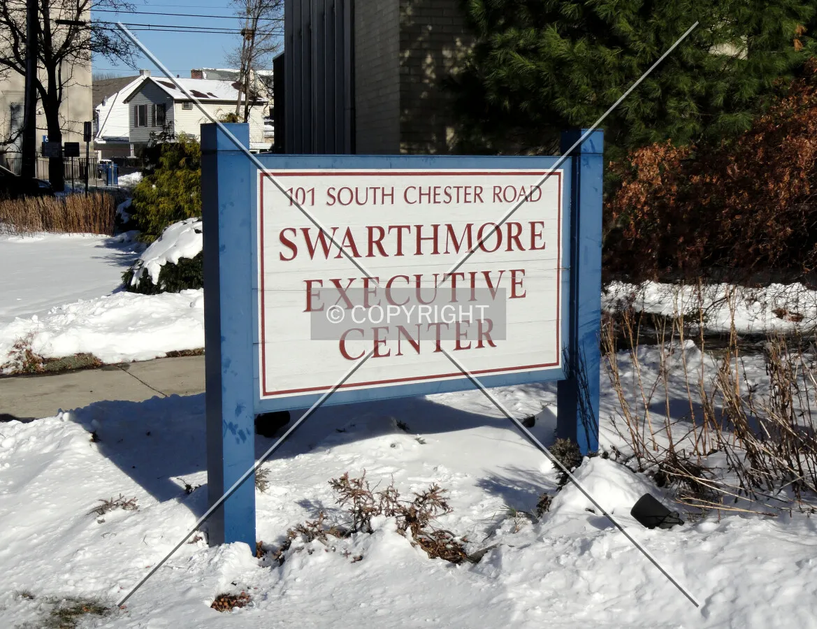 Main signage