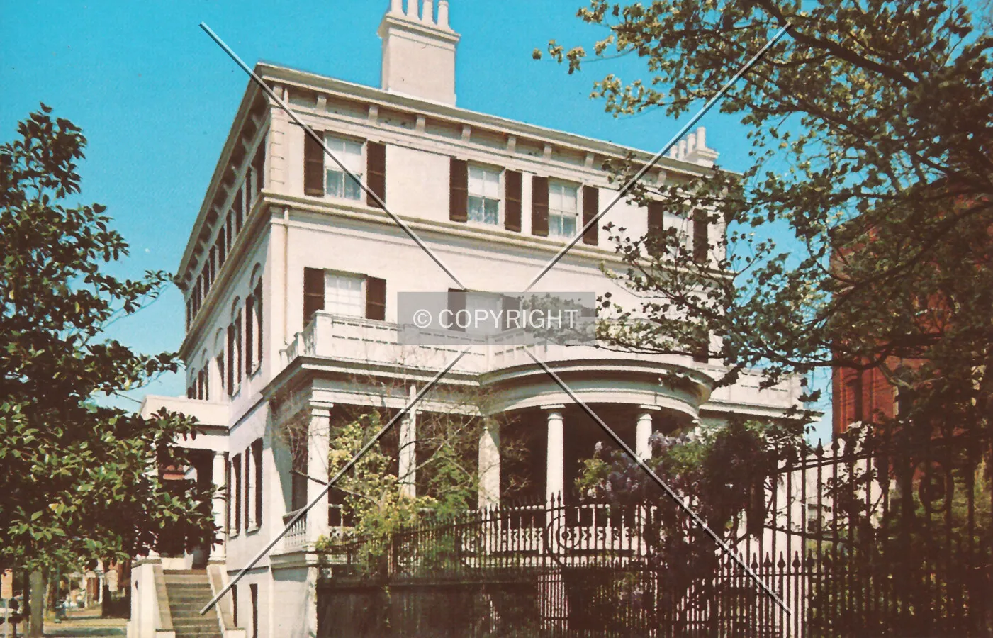 View from the southeast