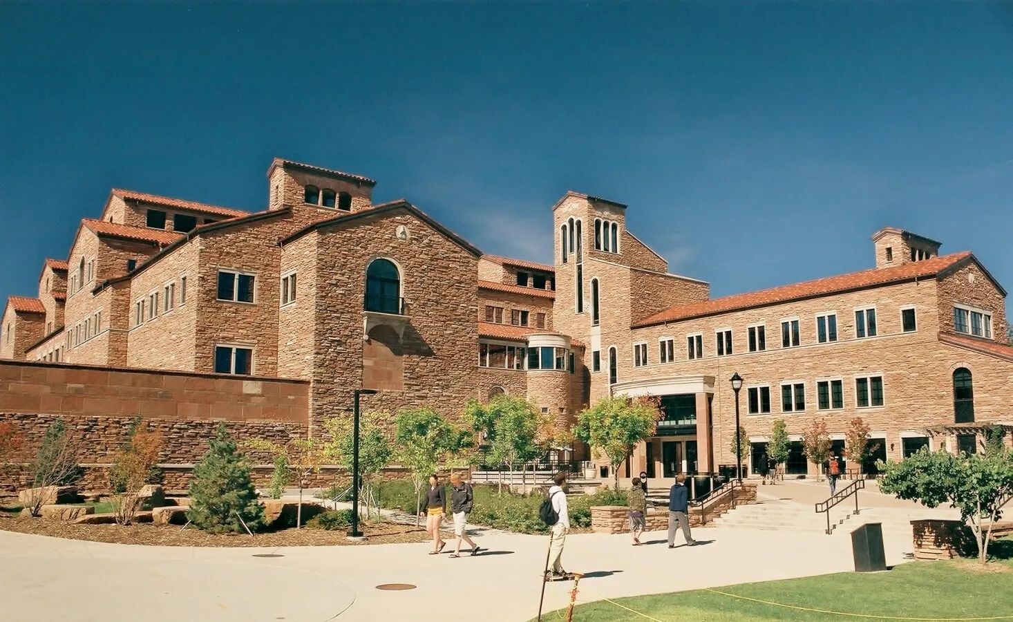 View from the southeast