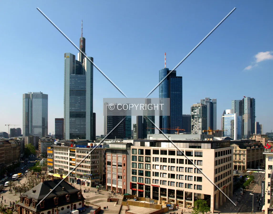 Skyline view from the east