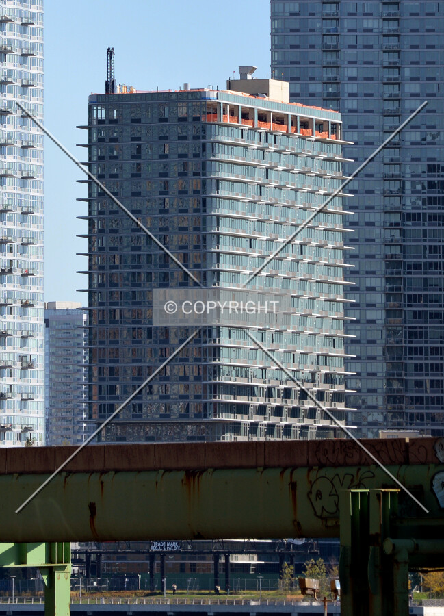 View from the southwest across the East River