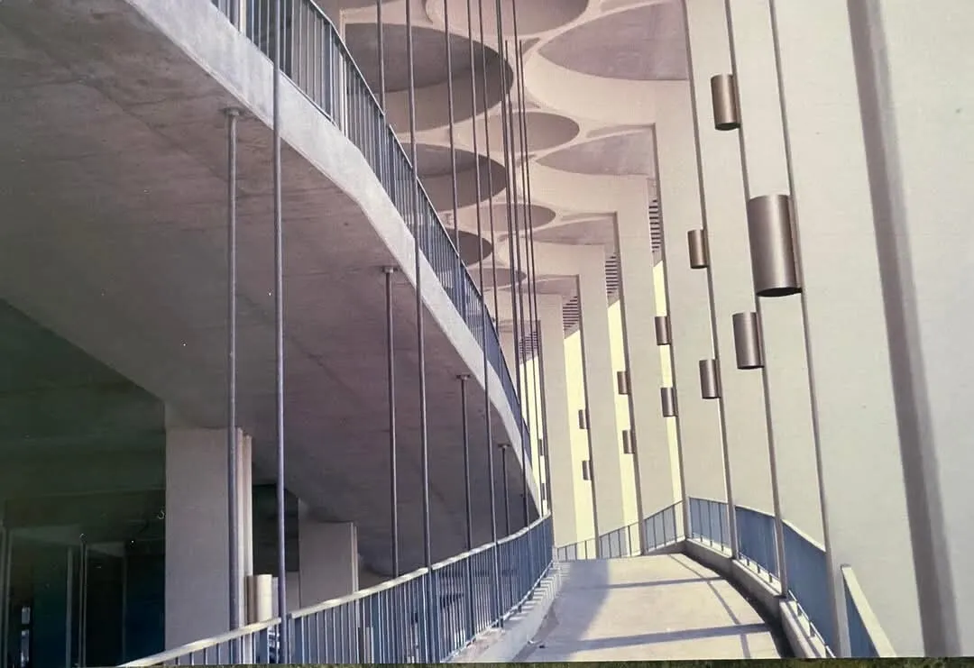 Vintage interior view; 1966
