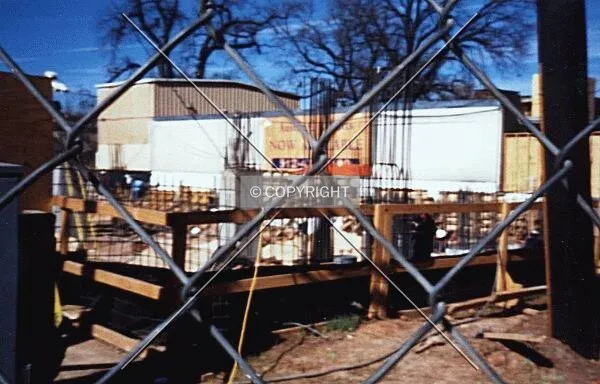 Foundations going up